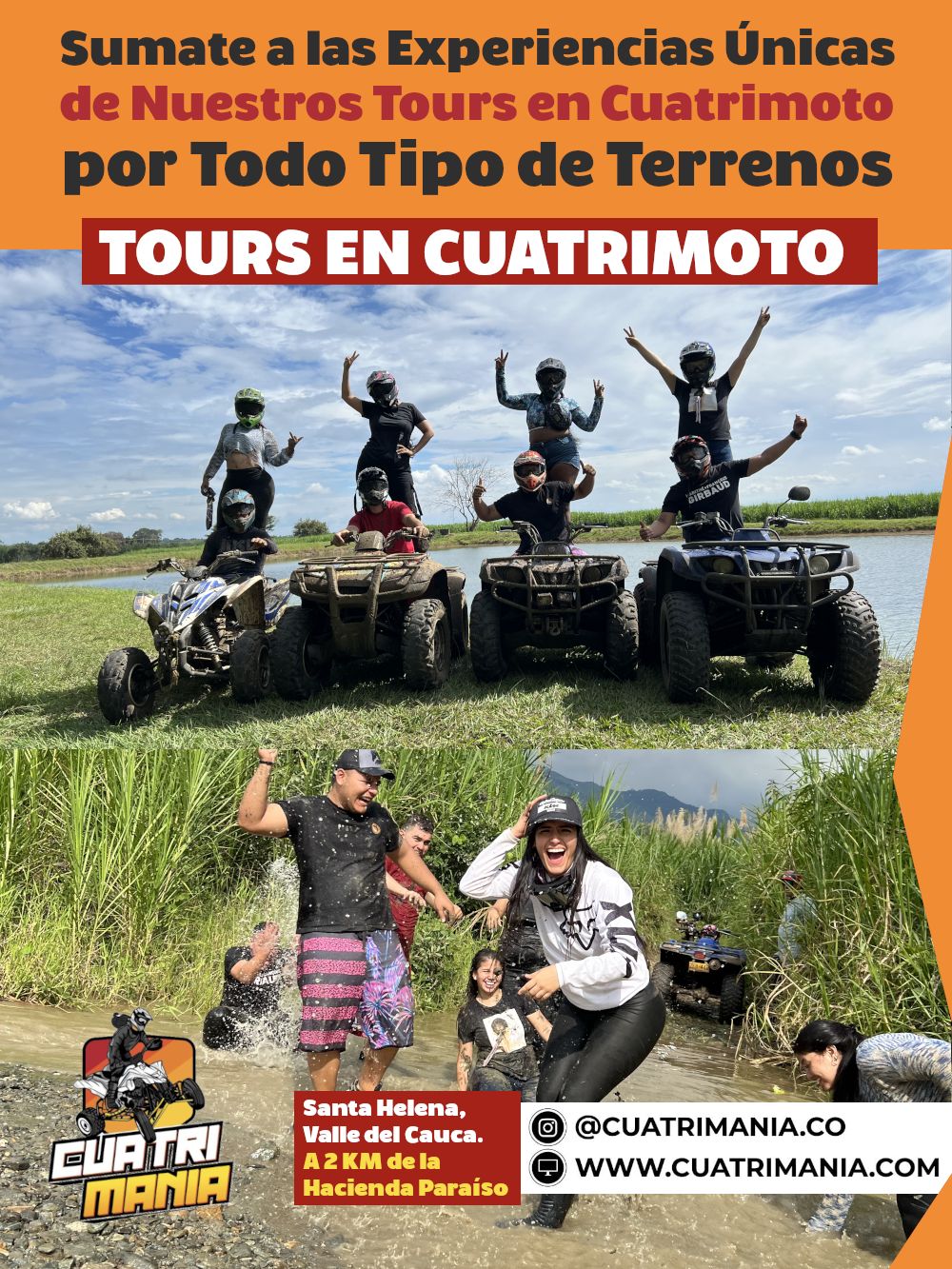 Experiencias Unicas en Cuatrimoto por todo Tipo de Terrenos