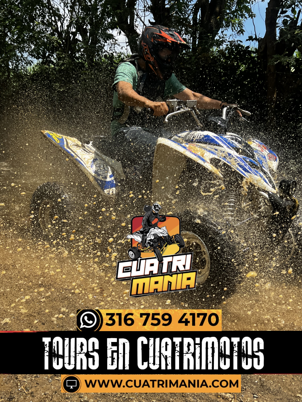 Reservacion de Cuatrimotos para Tours Guiados en el Valle