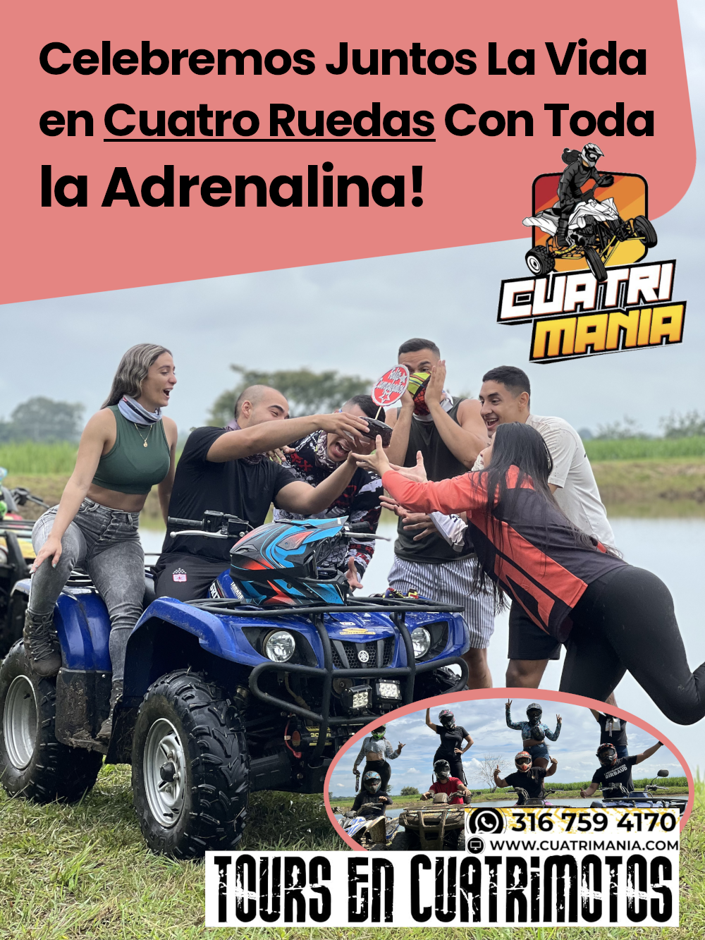 Celebremos Juntos la Vida en Cuatro Ruedas y Con Toda la Adrenalina