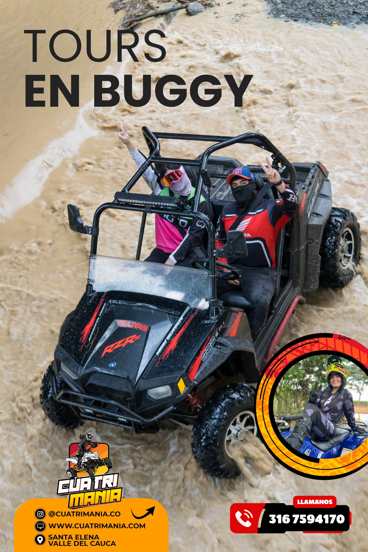 Tours en Cuatrimoto y Buggy desde Palmira y Cali – El Mejor Plan
